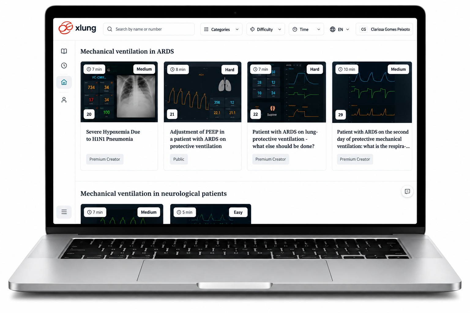 <p><strong>01. Choose Your Exercise</strong></p> <p>Explore different scenarios and find the ideal exercise based on category, difficulty level and duration.</p>