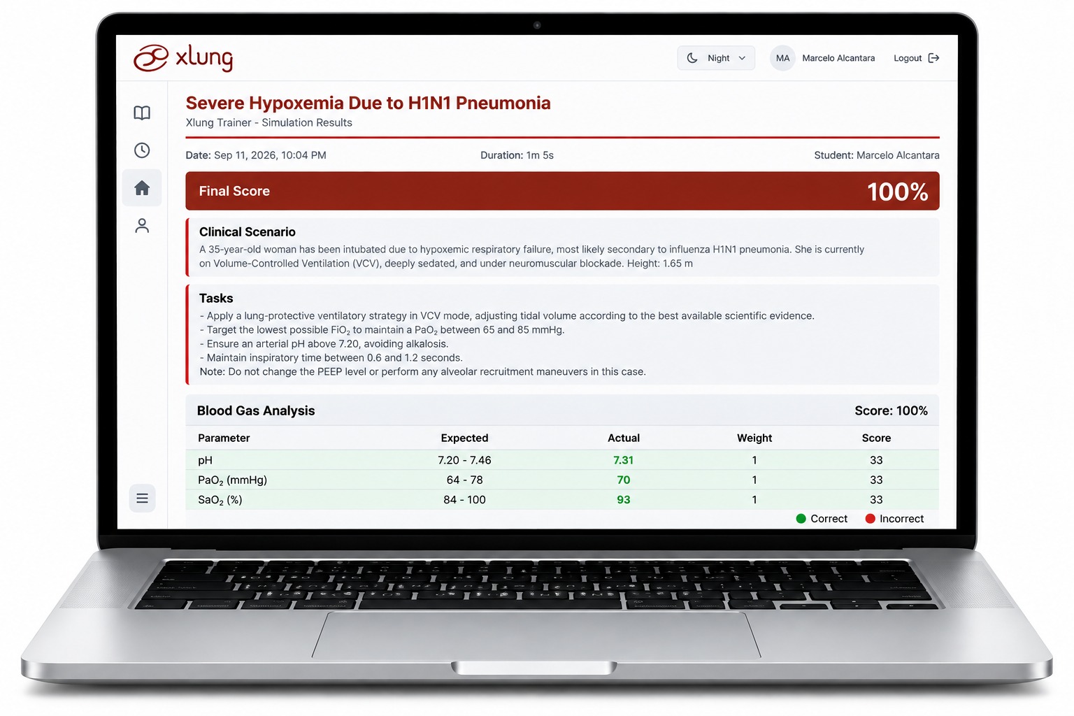 <p><strong>04. Check Your Performance</strong></p> <p>Review your results, compare your decisions with the answer key, and identify opportunities to keep improving.</p>